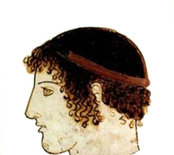 Ο Ορφέας στο εσωτερικό λευκής κύλικας. Εθνικό Αρχαιολογικό Μουσείο (© ΥΠ.ΠΟ.Α) 