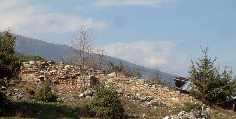 The N part of the fortification wall